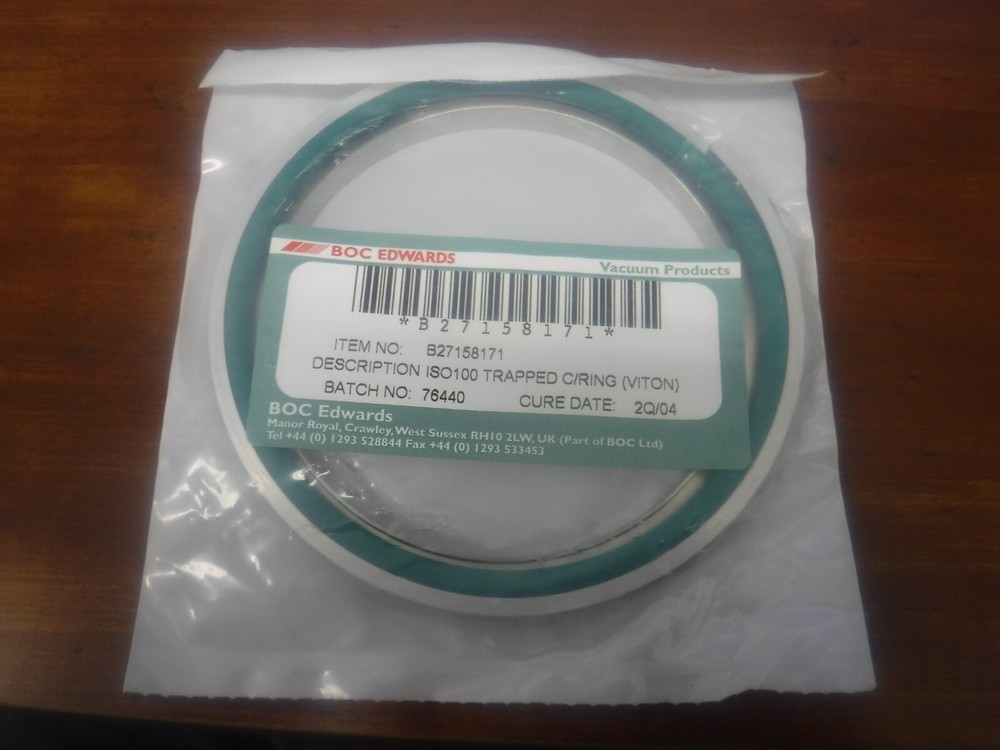 ISO100 Centering Ring-Edwards (Viton) B27158171