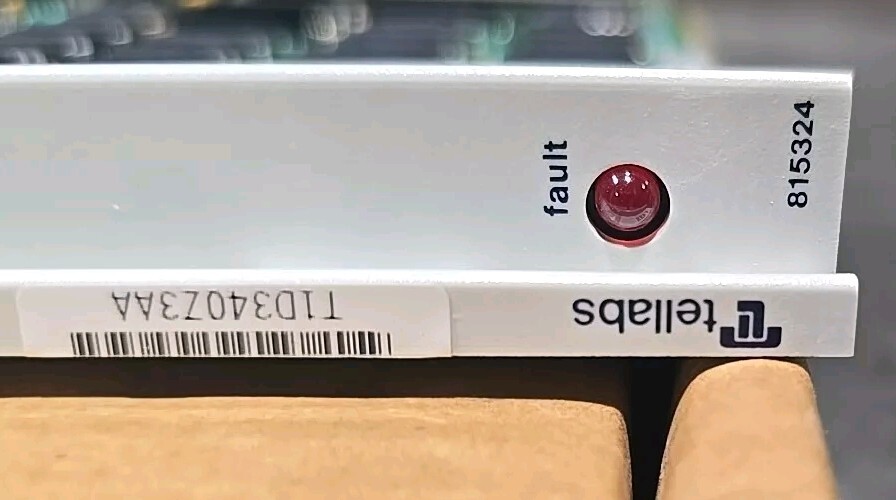 TELLABS 5324 ALARM INTERFACE MODULE 81.5324