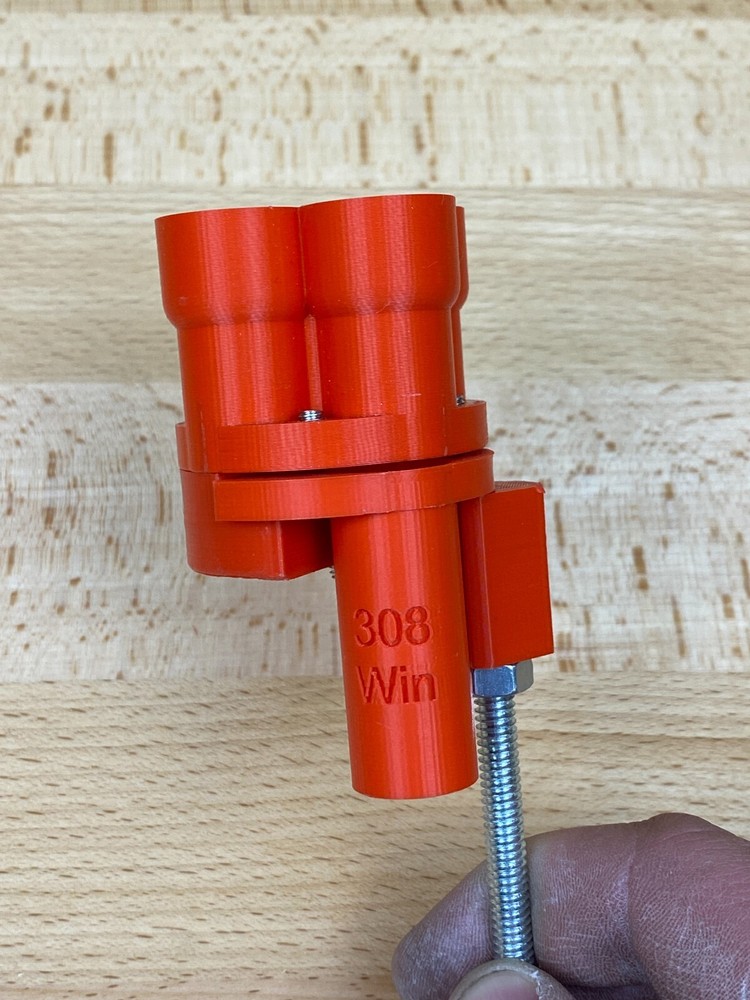 Lee APP Custom Universal Case Feeder 3D Printed COMPLETE KIT- No more adjusting!