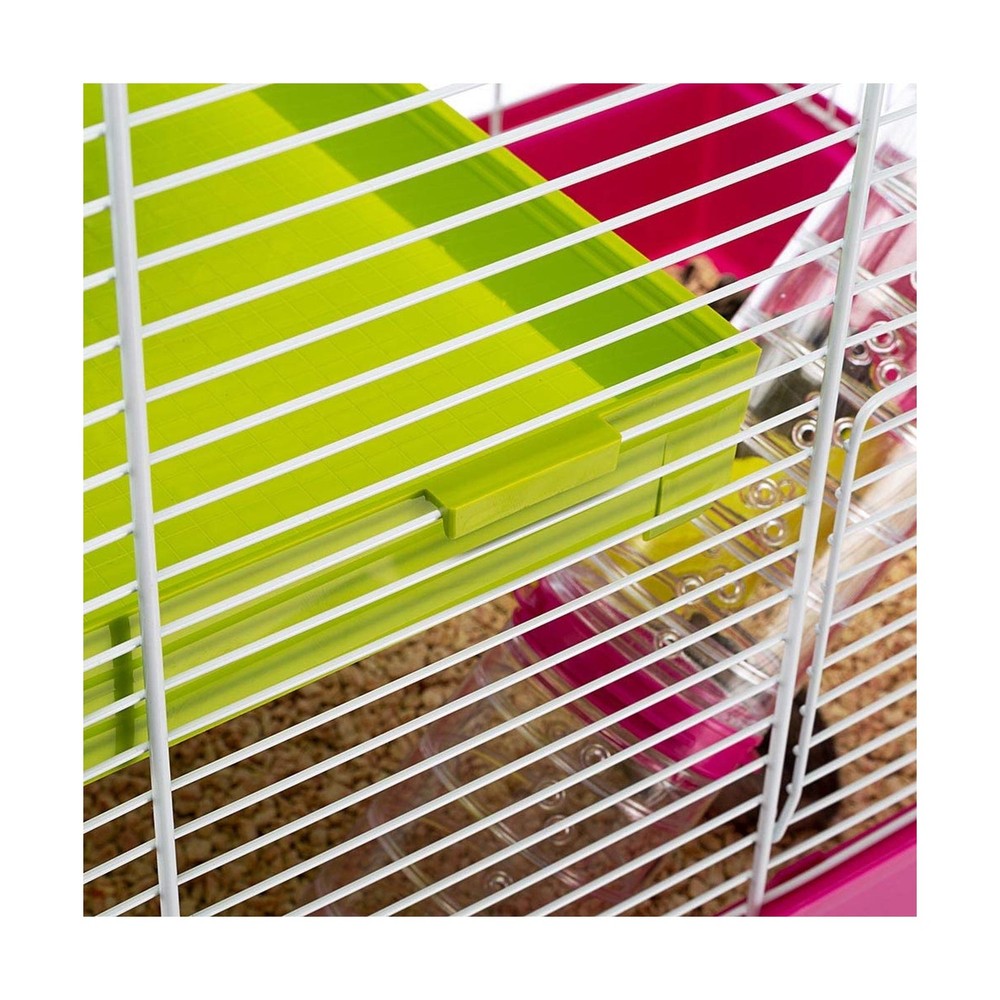Ferplast Laura Small Hamster Cage | Fun & Interactive Cage Measures... Fast Ship
