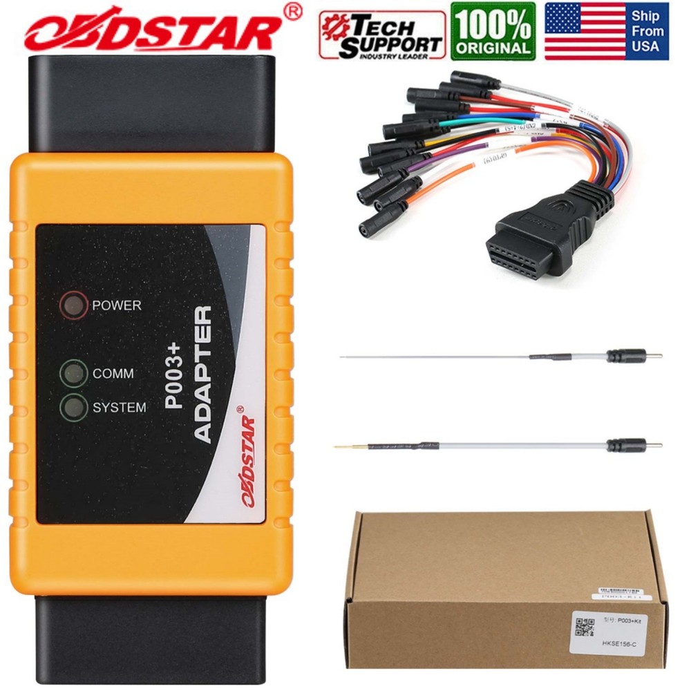 OBDSTAR P003+  Kits Adapter Reading & Writing Eeprom & Flash Data Work for DC706