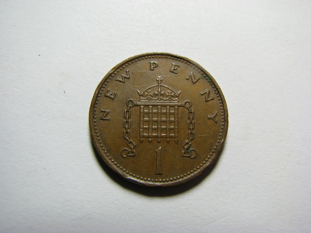 1974 Great Britain New Penny
