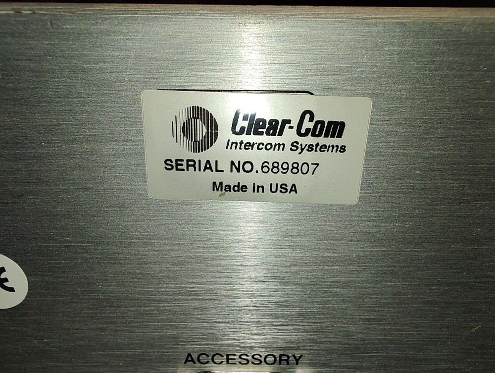 Clear-Com Intercom Systems ICS-2110 Matrix Plus Master Station