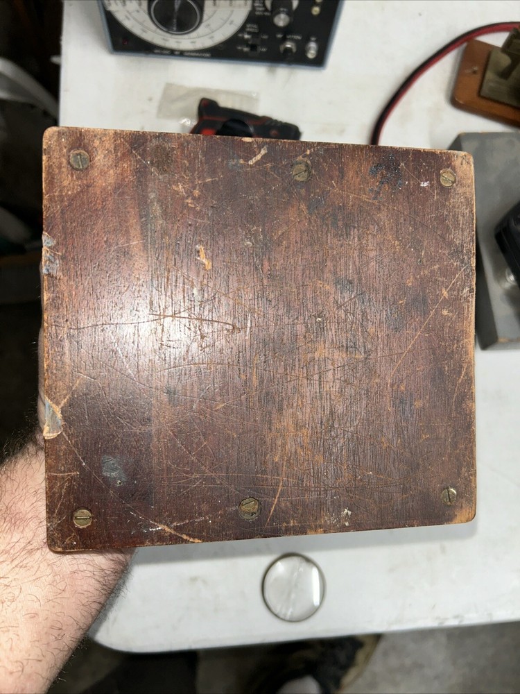 Vintage Weston's Direct Reading Volt-Meter Voltmeter Untested