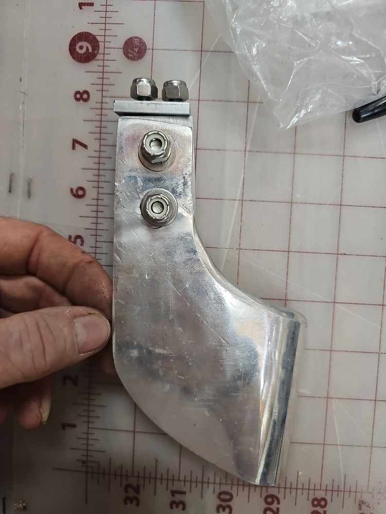 Rc Boat Large Turn Fin Aluminum