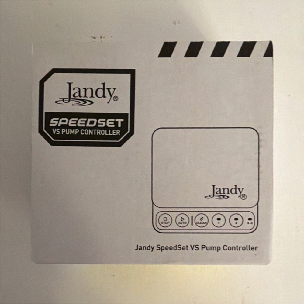 Jandy SpeedSet VS Pump Controller interface.