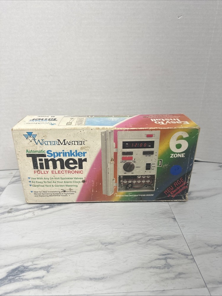 Orbit Watermaster 12-Zone Fully Automatic Sprinkler Timer #57972-50 Tested Work