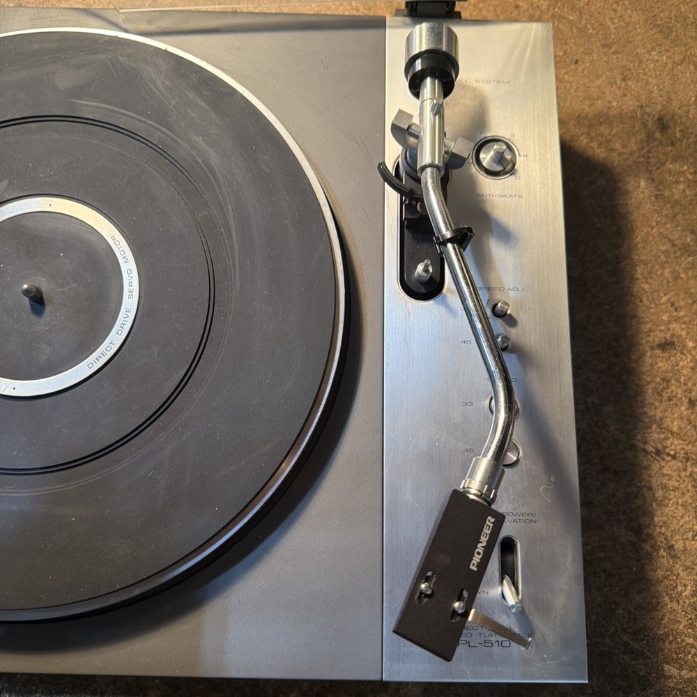 Pioneer PL-510 Turntable Automatic Return *untested*