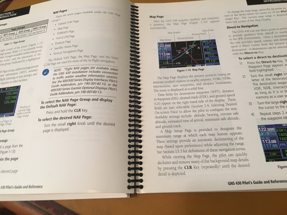 Garmin GNS 430 & GNS-430A Pilots Guide & Reference Manual