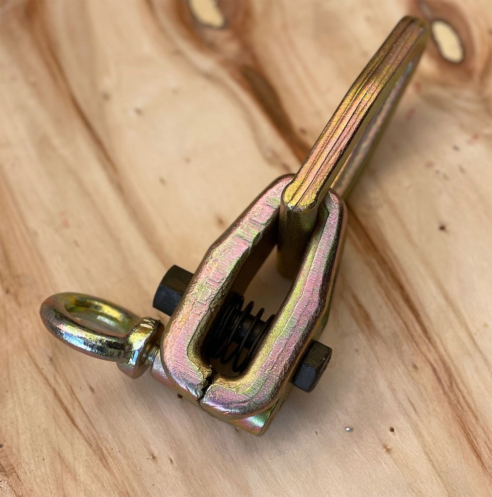 3 Ton Self Tightening Mini Auto Body Pull Clamp (Two Way)