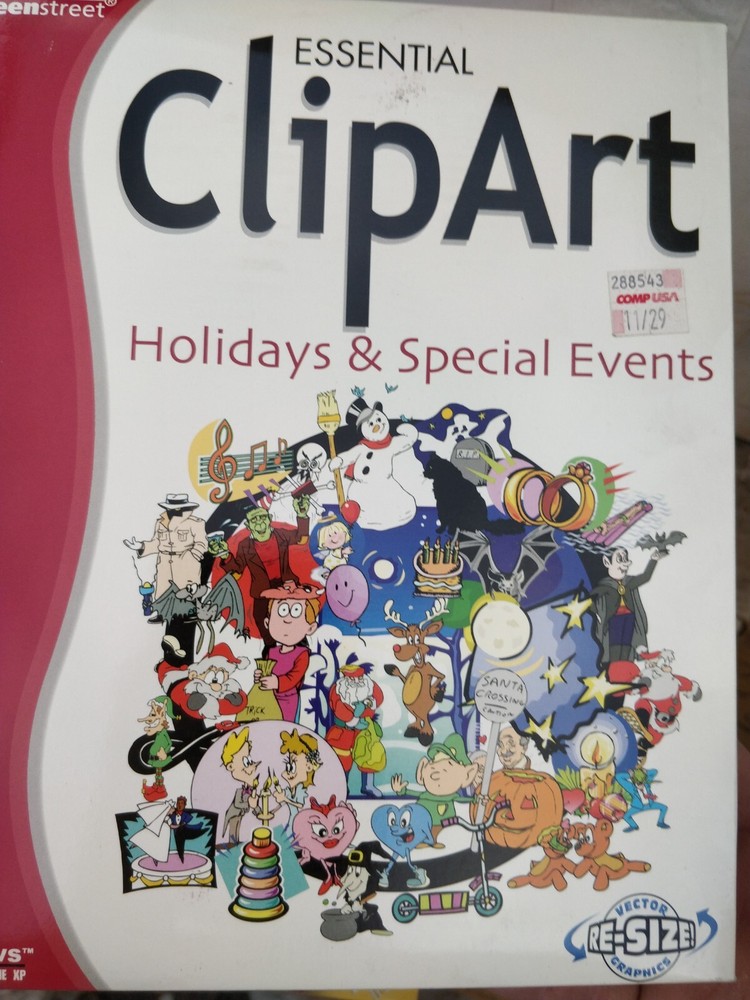 Essential Clip Art program