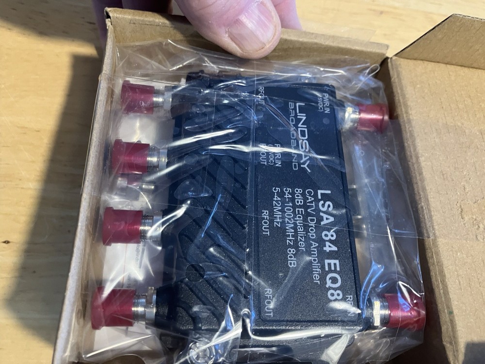 4port Passive Return Equalizing Cable Amplifier Reliable, LSA84-EQ8