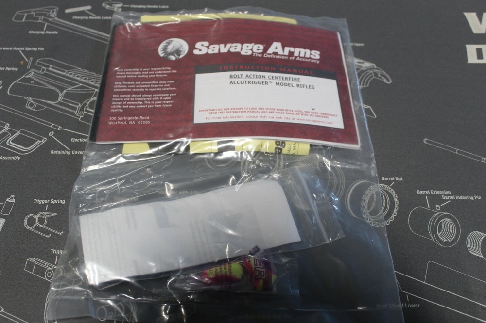 Savage Centerfire Rifle Owner's Packet