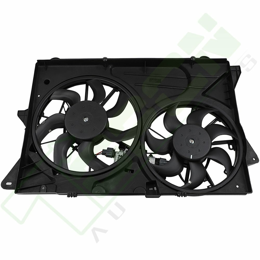 Engine Radiator Condenser Cooling Fan Assembly For 2011-2012 Ford Explorer