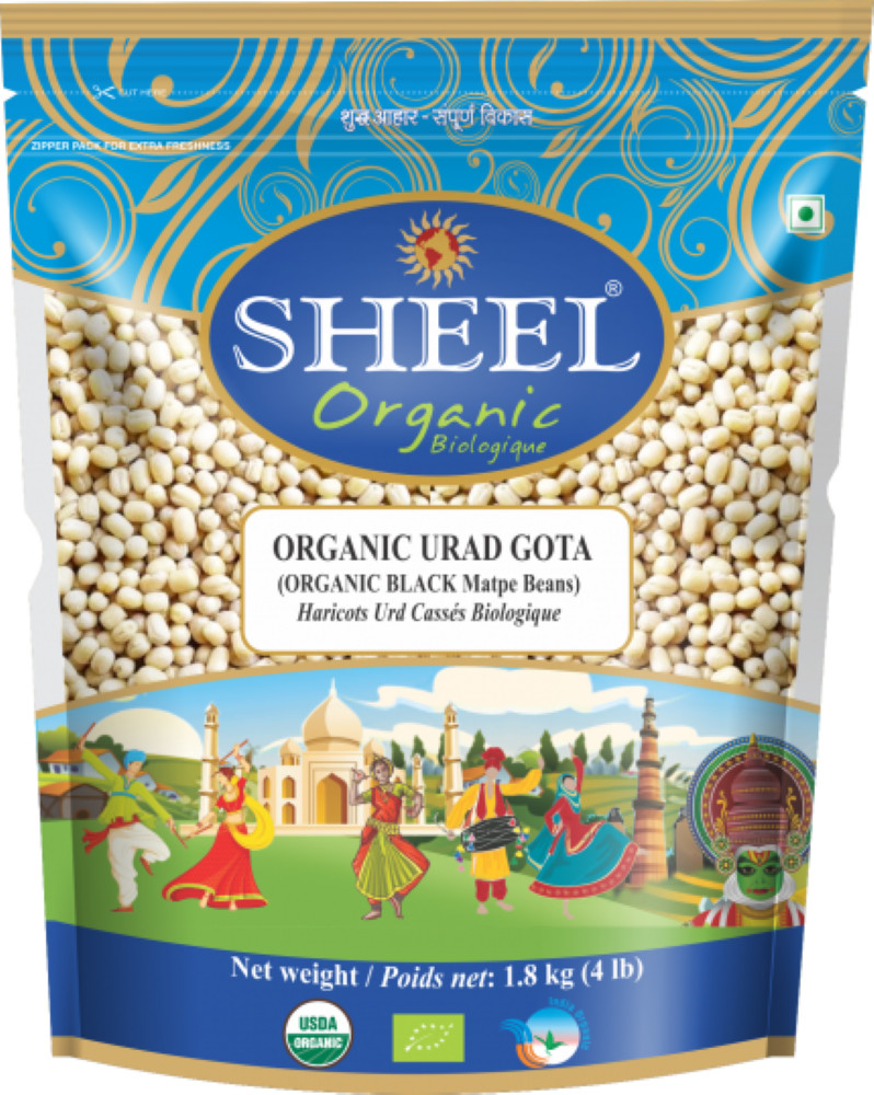 Sheel Organic Urad Gota - 4 lbs