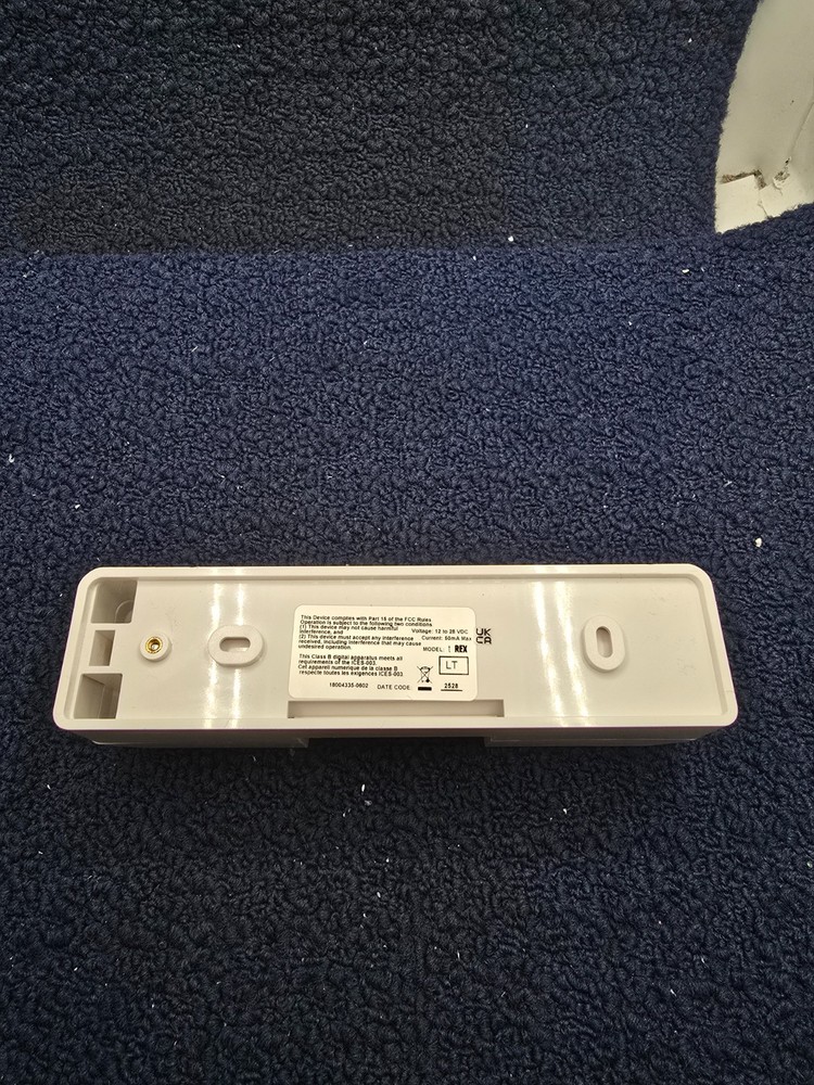 Kantech T-REX-LT Request to Exit Detector with Tamper and Timer White