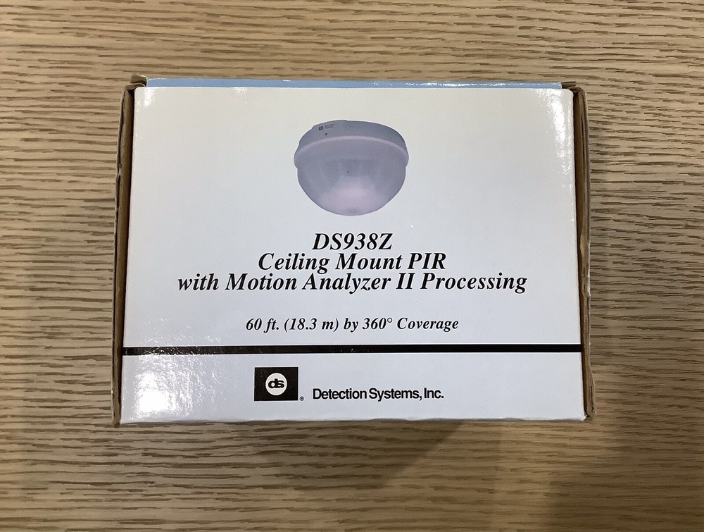DS938Z Ceiling Mount PIR with Motion Analyzer II Processing 360 Degree Coverage