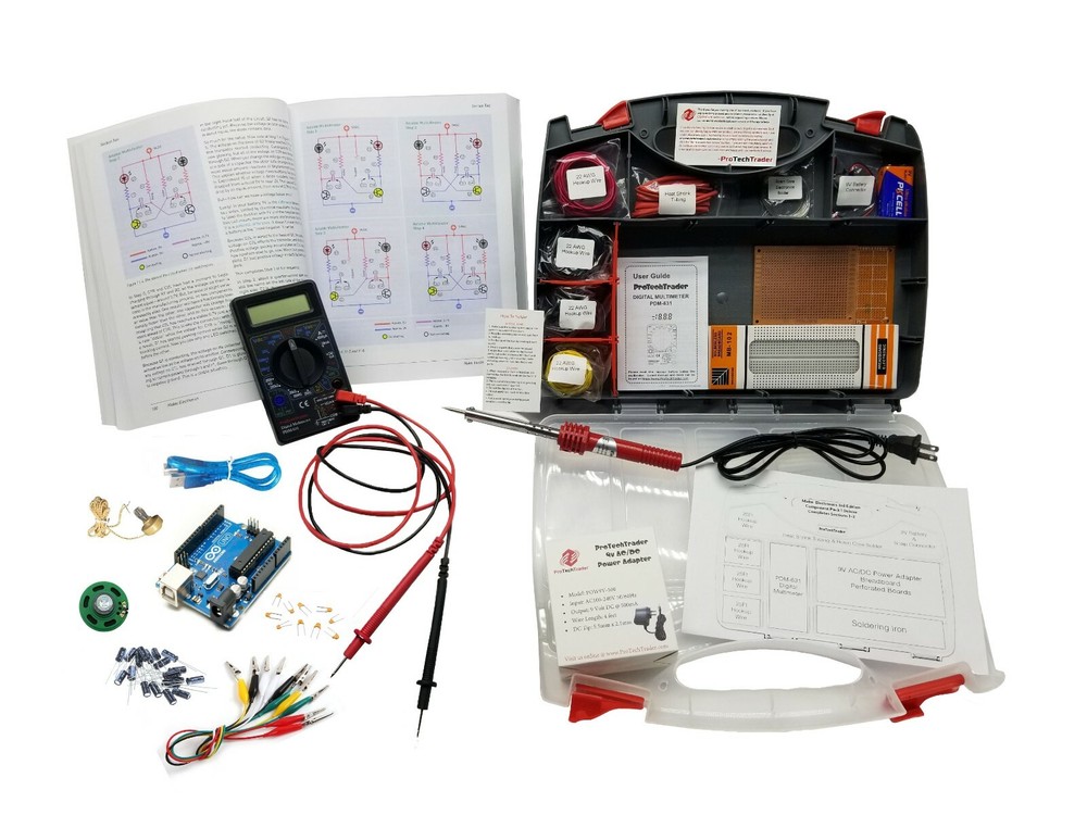 Make: Electronics 3rd Ed Kit 1 &2 Ultimate Bundle Includes Book by Charles Platt