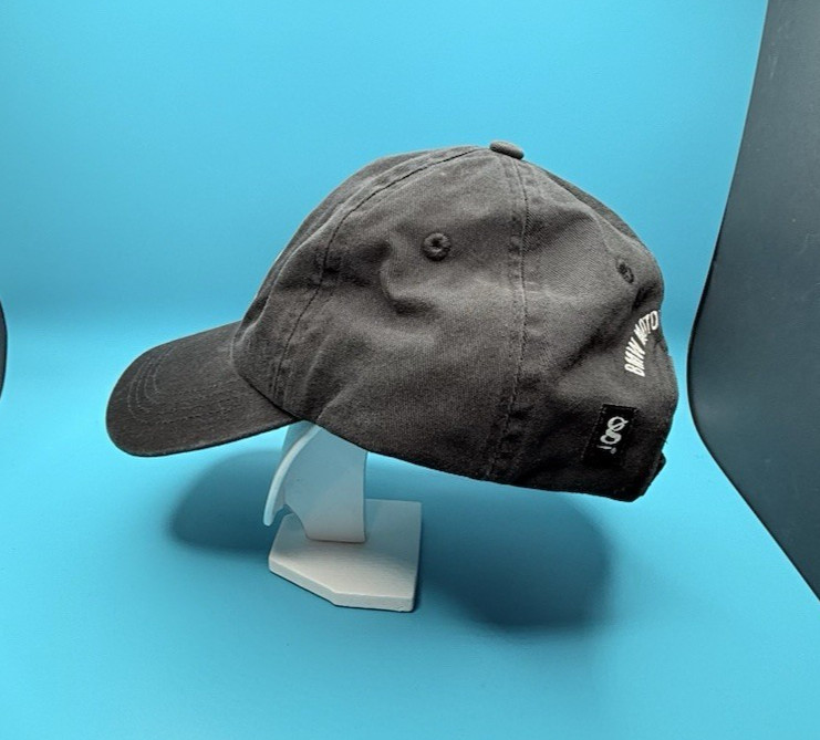 Black BMW Motorcycles Adjustable Strapback Embroidered Logo Hat Cap