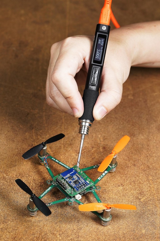 TS21 Precision Soldering Iron Kit,Adjustable Temperature USB Welding Station,...