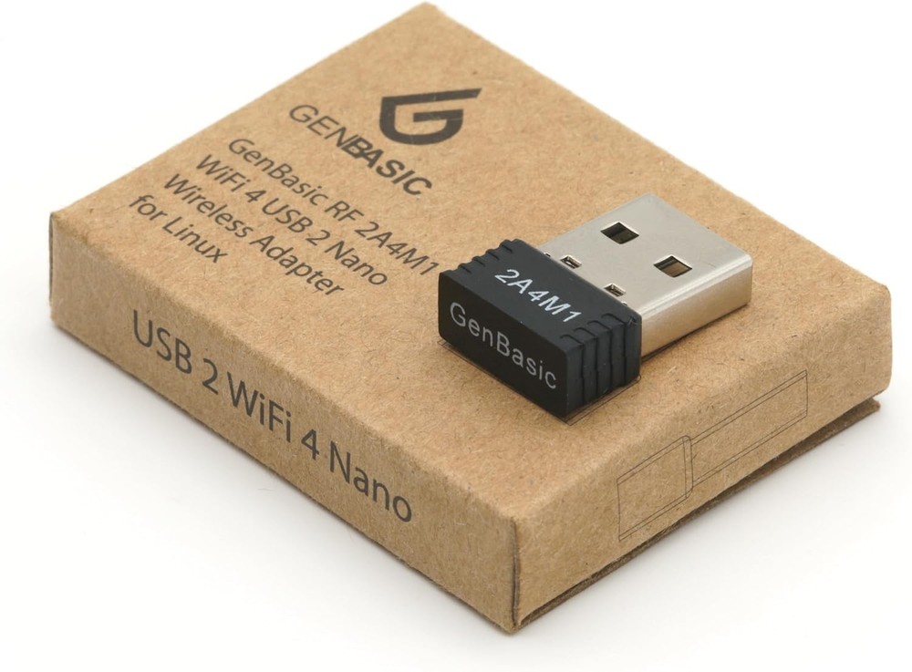 Secure and Compact USB Wireless Adapter - 150Mbps WiFi 4 for Linux Systems