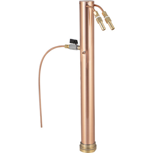 AlcoEngine Copper Reflux Still Top w/ Barb Connections - for Digiboil, BrewZilla