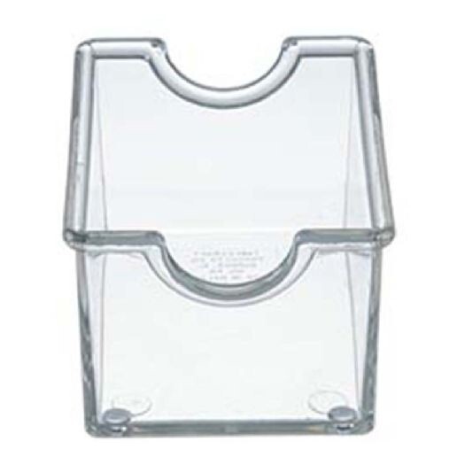 TableCraft Clear Rectangular Sugar /Sauce Packet Holder