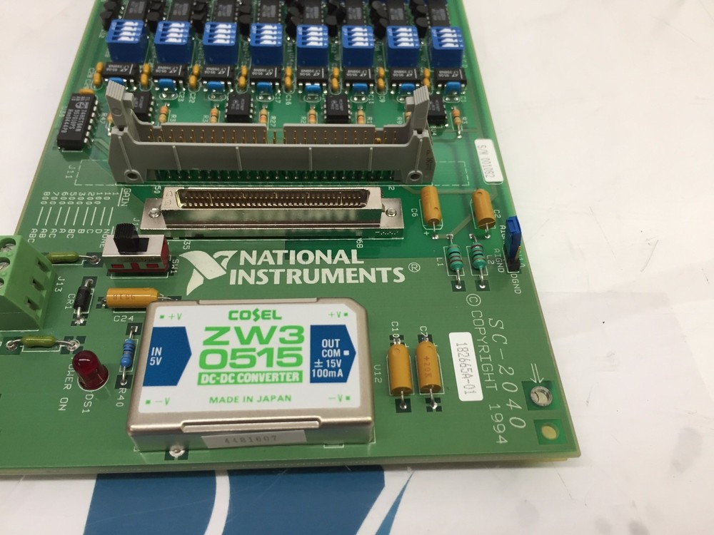 National Instruments SC-2040 Sampling Differential Amplifier 182665A-01