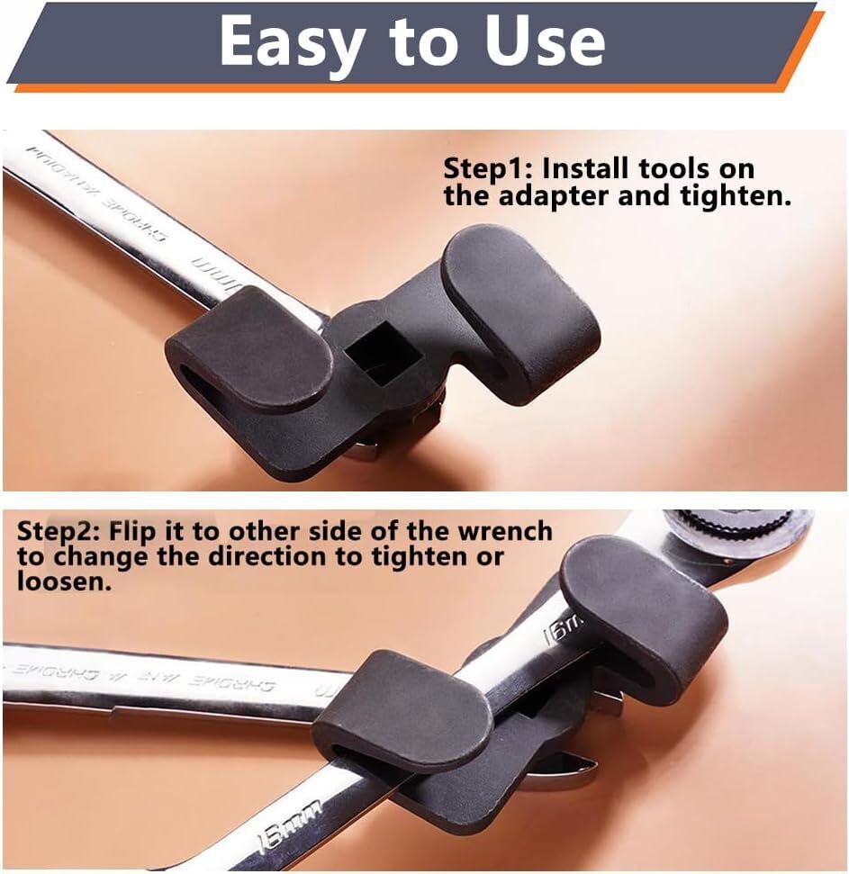 For 1/2 Inch Drive Wrench Extend More Leverage Universal Wrench Extender Adapto