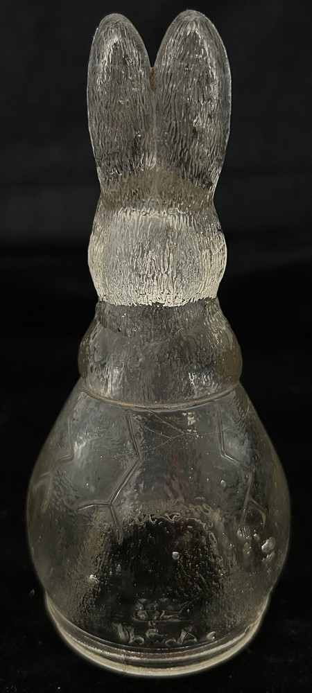 Bunny Candy Container Victory Glass Co. NO CAP