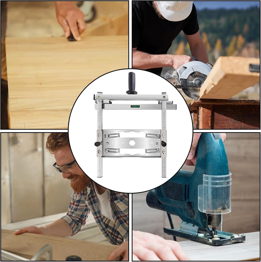 User Friendly Electric Woodworking Circular Saw Cutting Tool with Round Handle