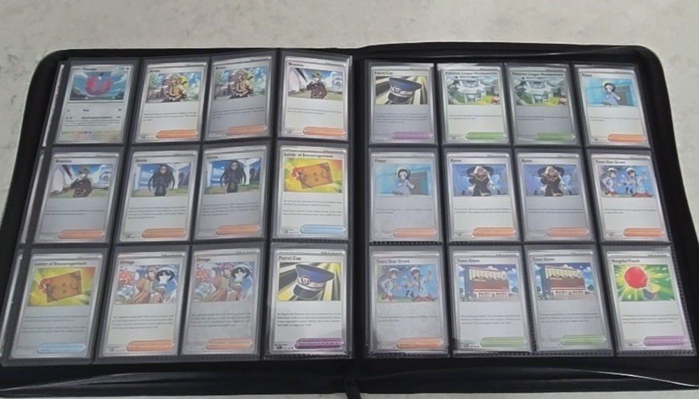 Obsidian Flames Complete Base Set w/ Reverse Holo & Binder - 382 Cards