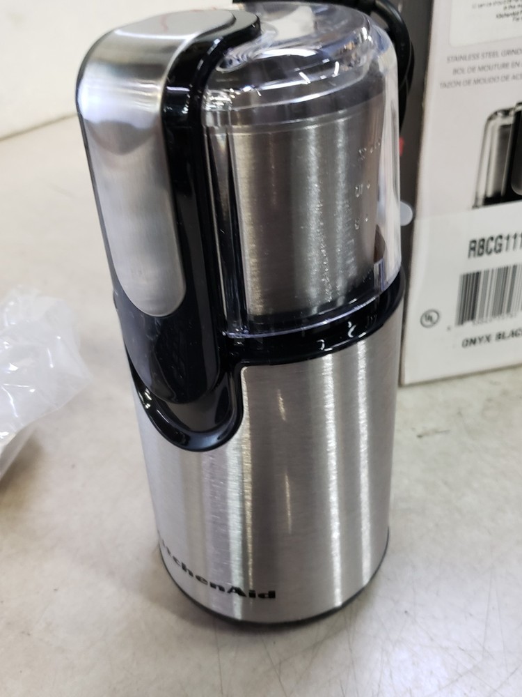 KitchenAid RBCG111 Blade Coffee Grinder - Onyx Black