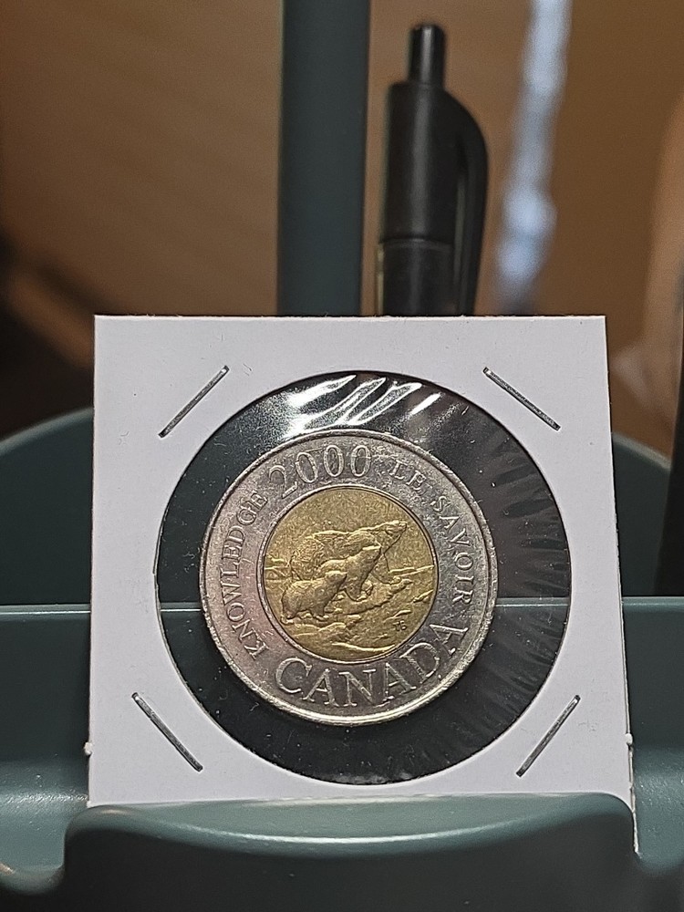 2000 Canada 2$ Two dollar Toonie - Knowledge