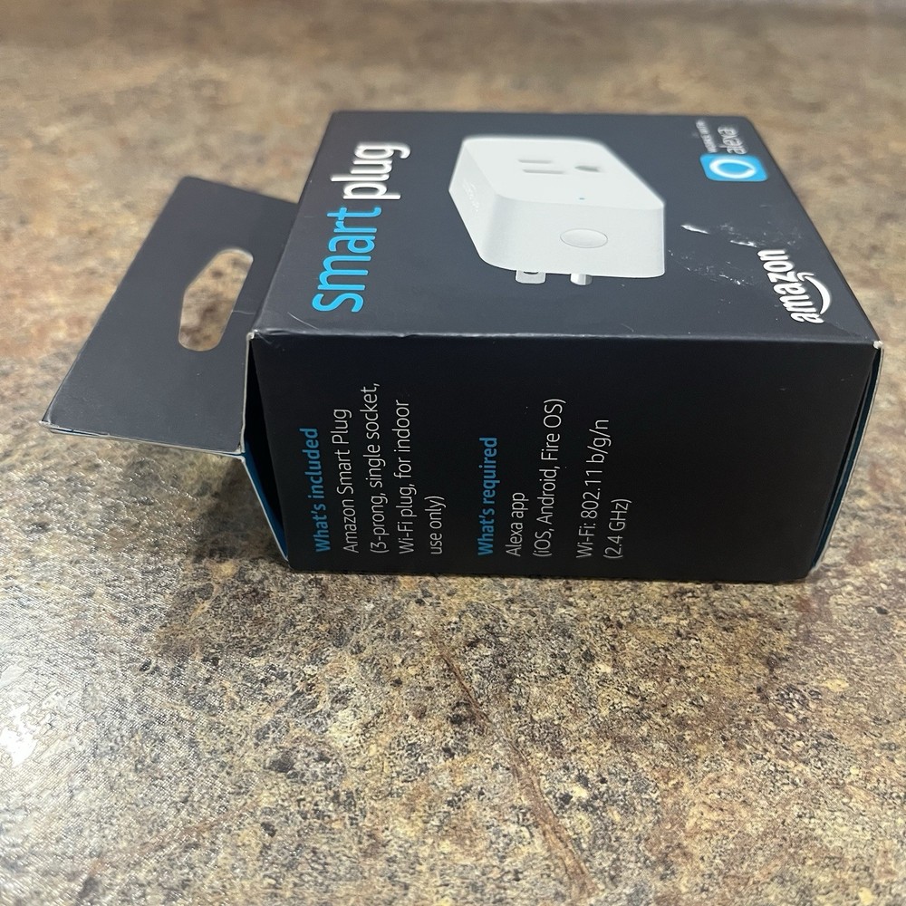 Amazon Alexa Smart Plug White 3 Prong