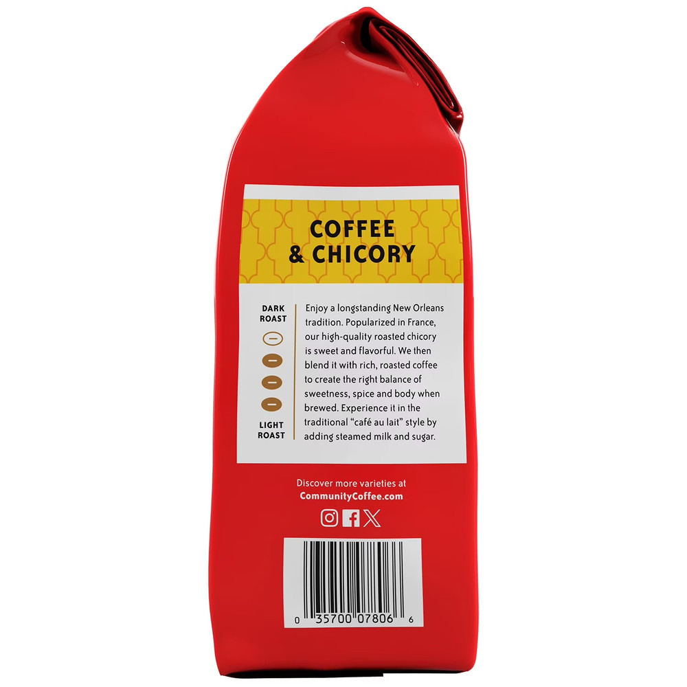 Community Ground Coffee & Chicory, 40 Oz.