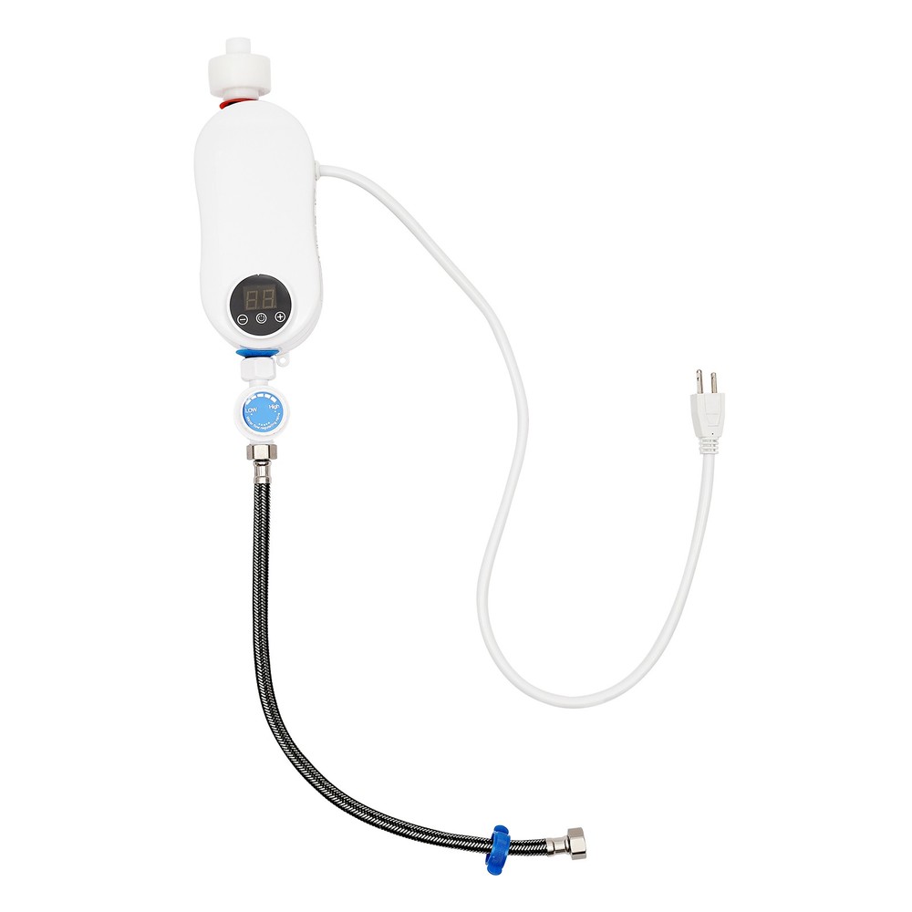 3500W Electric Bathroom Instant Hot Water Heater With Shower Head Wall-mounted