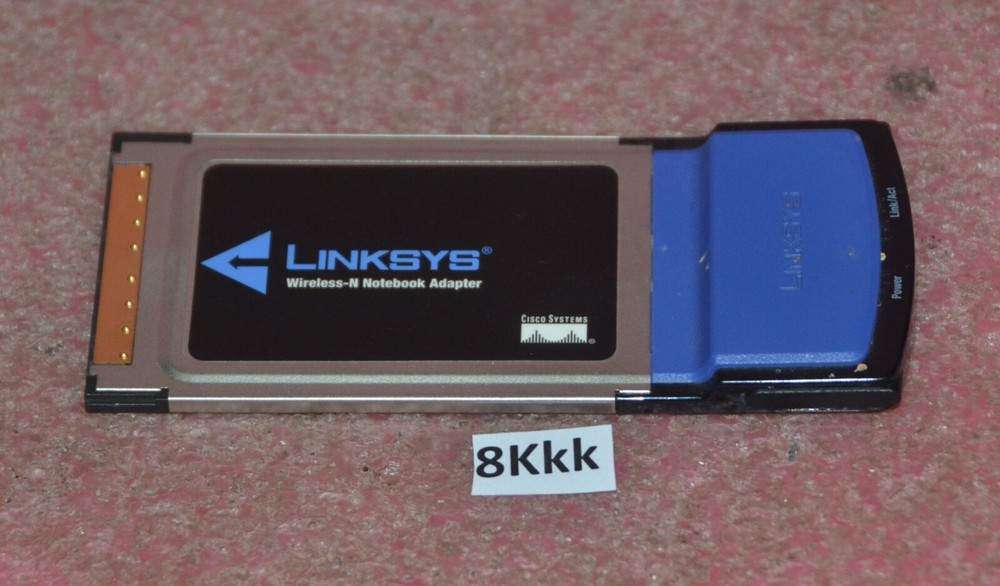 Linksys WPC300N V1 Wireless-N Notebook Adapter.