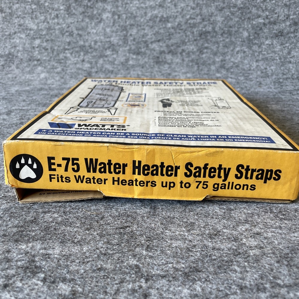 Watts E-75 Water Cooler/Heater Safety Straps