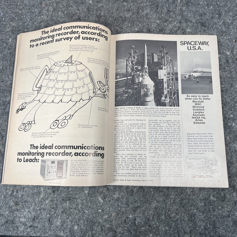 August 4, 1969 - Aviation Week & Space Technology Magazine
