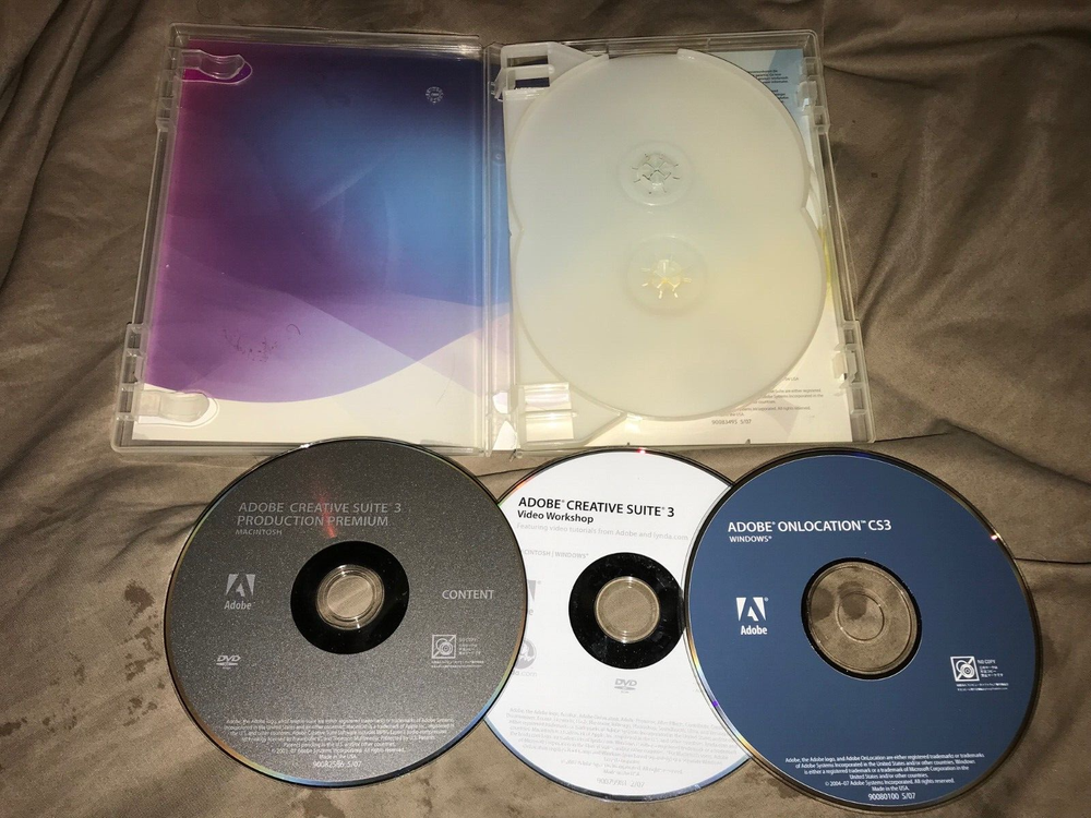 Adobe Creative Suite 3 Production Premium for Apple Mac