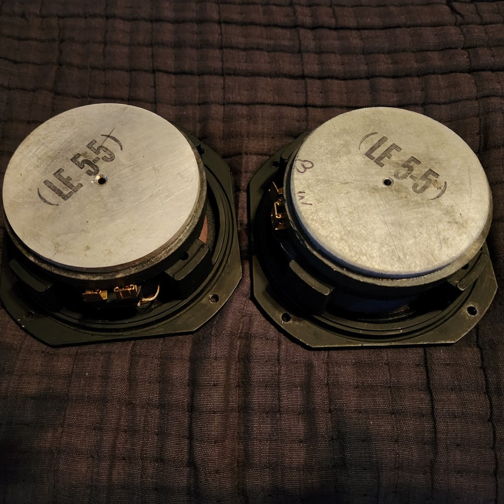 JBL LE5-5 Midrange speakers (2) PAIR