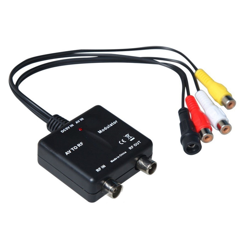 AV to RF Modulator M03 for NTSC CH3 Output and VHF Frequency Application