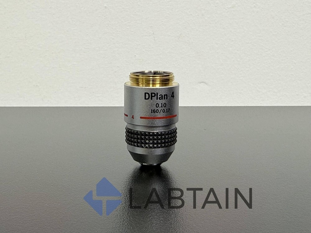 Olympus Microscope Objective | DPlan 4x / 0.10 | 160/0.17