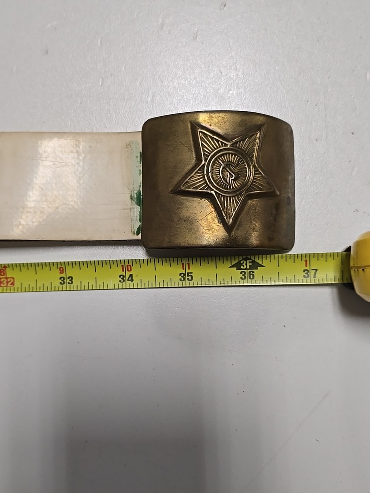 USSR Soviet Era Belt & Buckle