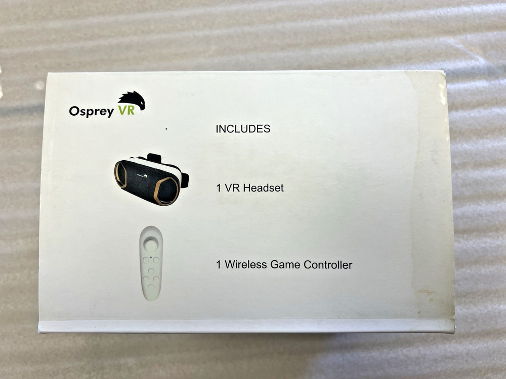 VR Headset for iPhone & Android Smartphone -3D Virtual Reality Glasses w/ Remote