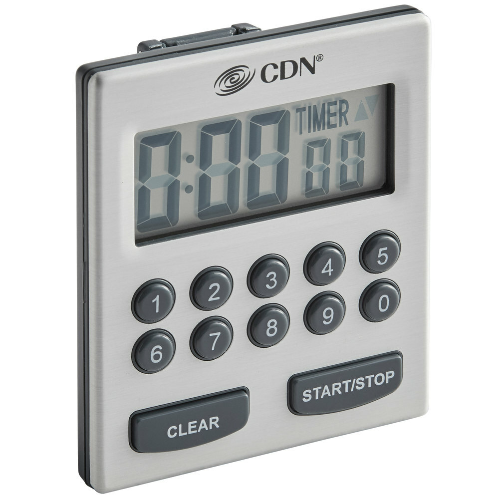 Direct Entry 2-Alarm Digital 10 Hour Kitchen Timer
