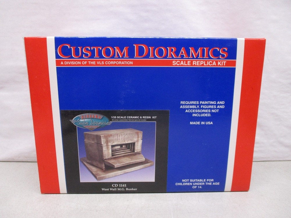 Custom Dioramics West Wall M.G. Bunker 1/35