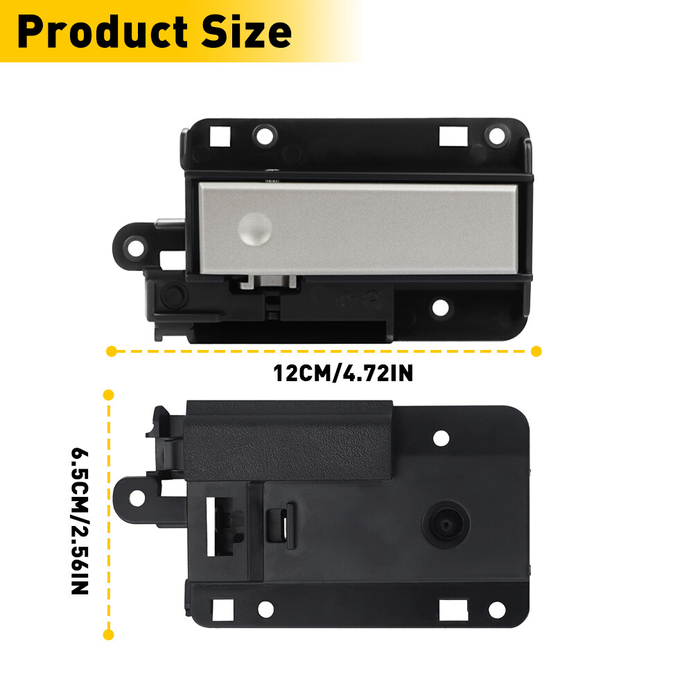For 2008-13 Chevy Silverado GMC Sierra Glove Box Latch Handle Black Replacement