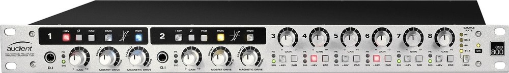Audient ASP800 8-Channel Mic Pre